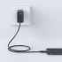 Дата кабель USB-C to Lightning 1.2m 3.0A TPE C3-01 Black Acefast (6974316280804)