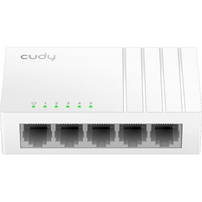 Комутатор Cudy FS105D, 5-Port 10/100 Mbps Desktop Switch