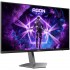 Монітор 27" AOC AG276QZD2, QD-OLED QHD 2K, 240Гц, 0,03мс, 2xHDMI, 2xDP, USB-hub, HAS, Pivot, чорно-сірий