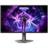 Монітор 27" AOC AG276QZD2, QD-OLED QHD 2K, 240Гц, 0,03мс, 2xHDMI, 2xDP, USB-hub, HAS, Pivot, чорно-сірий