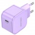 Зарядний пристрій 1xUSB-C 20W PD3.0/QC3.0 Purple Vention (FEJV0-EU)