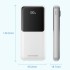 УМБ Vention 10000mAh 22.5W 3A PD,Micro-USB,USB-C,2xUSB-A,Built-in USB-C+Lightning Cables White