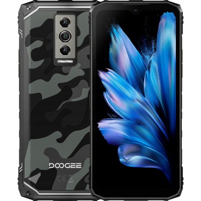 Смартфон Doogee Blade 10 6.56" HD+ /4GB/128GB/ T606 / 5150mAh / 16+8Мп / NFC/ Camouflage Grey