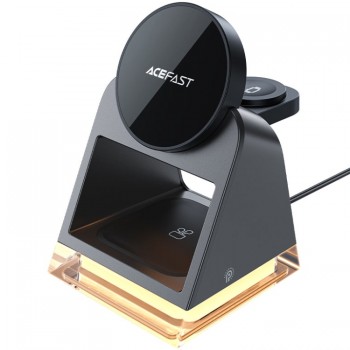 Зарядний пристрій Wireless QI 3in1 15W E17 Acefast (6974316282815)