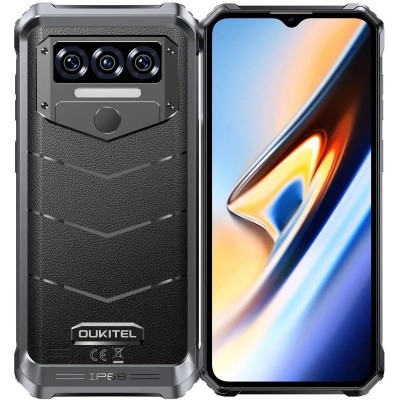 Смартфон Oukitel WP38 6.52" HD /6GB/256GB/ MT8788 / 10600mAh / IP68 / 13+5Мп Black