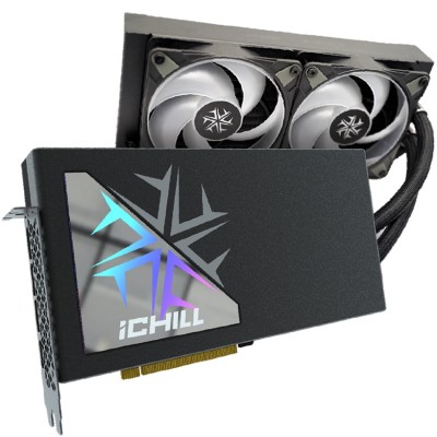 Відеокарта GeForce RTX4080 Super Inno3D iChill BLACK, 16GB GDDR6X, 256bit, PCI-E 4.0 X16 (C408SB-166XX-18700006)