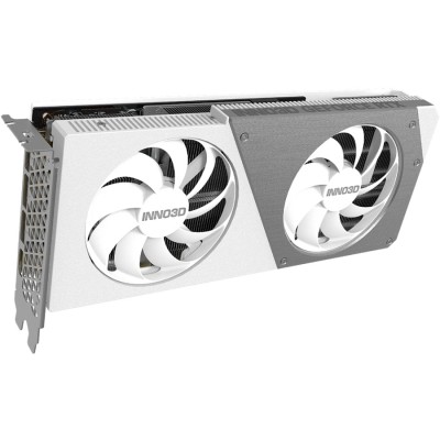 Відеокарта GeForce RTX4070 Ti Super Inno3D Twin X2 OC WHITE, 16GB GDDR6X, 256bit, PCI-E 4.0 X16 (N407TS2-166XX-186156W)