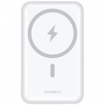 УМБ Choetech Magnetic Wireless 10000mAh 20W PD,QC3.0 USB-A+USB-C White