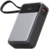 УМБ Acefast 20000mAh 65W PD,QC3.0 USB-A+USB-C In/Out,build-in cable M21 Black-Gray