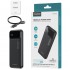 УМБ Choetech 10000mAh 22.5W PD,QC3.0 2USB-A+USB-C Black