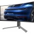 Монітор 34" AOC PD34, QD-OLED, WQHD, 240Гц, 0,03мс, вигн., 2хHDMI, DP, USB-C, USB-hub, HAS, кол., чорний