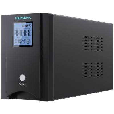 ДБЖ Marsriva MR-UF2000P-H, 2000ВА/1450Вт, чиста синусоїда змінного струму, без АКБ, 24B