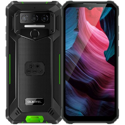 Смартфон Oukitel WP23 pro 6.52"HD+ / 8GB/128GB / T606 /10600mAh /13+5Мп/ IP69K /NFC Green