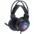 Ігрова гарнітура XTRIKE ME GH-516, USB7.1, статичне RGB, кабель 2м, чорна