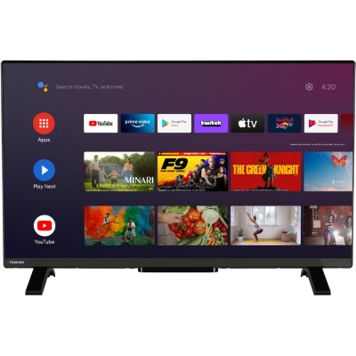 Телевізор 32 Toshiba 32LA2E63DG HD/LED/T2/Android 11/2 x 6W/Dolby Digital/HDMI/Wi-Fi/VESA 75 x 75 M4/Black ( 32LA2E63DG )