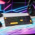 Клавіатура ігрова мембранна XTRIKE ME KB-512 UA 108кл. Silent switch LED підсвітка, USB, чорна