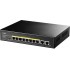 Комутатор Cudy GS1010PE, 8-Port Gigabit PoE+ Switch with 2 Gigabit Uplink Ports 120W