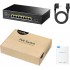 Комутатор Cudy GS1008PS2, 8-Port Gigabit PoE+ Switch with 2 Gigabit SFP slot 120W