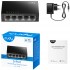 Комутатор Cudy FS105, 5 портовий 10/100 Mbps Metal Switch