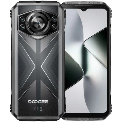 Смартфон Doogee S118 6.58" FHD+ /8GB/512GB/ G99 /10800mAh/ 50+32Мп / NFC/ IP68/IP69K Silver