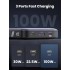 УМБ Ugreen 20000mAh 100W PD,QC, USB-A, 2xUSB-С Grey (PB720)