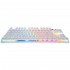 Клавіатура ігрова SteelSeries Apex Pro TKL Gen 3 UA HyperMagnetic, OmniPoint 3.0, OLED, White