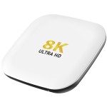 TV Медіаплеєр H96 MAX M2 4/64Gb/ Rockchip RK3528/ Android 13/ WiFi 2.4G+5G/BT 5.1/ білий