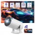 Проектор H96 MAX K6, LED, LCD, Full HD, 150 AL,16:9, Android 11.0, HDMI, WiFi, Bluetooth, білий (H96MAX_K6)
