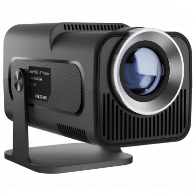 Проектор H96 MAX HY320 , LED, LCD, Full HD, 230 AL,16:9, Android 11.0, HDMI, WiFi, Bluetooth, сірий (H96MAX_HY320)