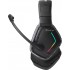 Ігрова гарнітура XTRIKE ME GH-512W XBOX/PS/PC, бездротова+ 2.4G+3,5мм, 7 режимів RGB, чорна