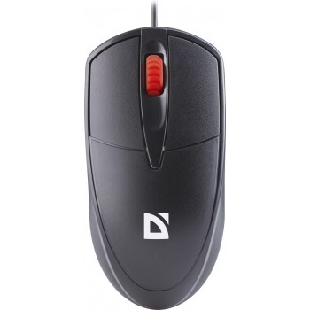 Мишка Defender Icon MB-057, 3кн.,1000 dpi, безшумна, чорна