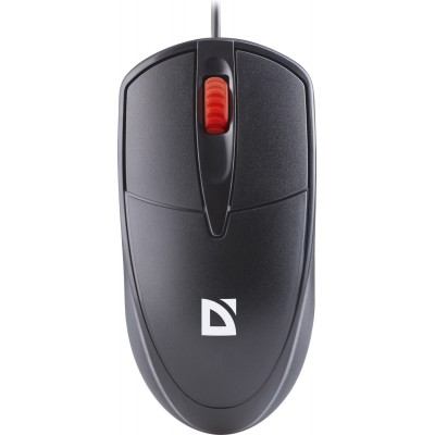 Мишка Defender Icon MB-057, 3кн.,1000 dpi, безшумна, чорна