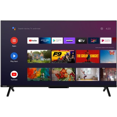Телевізор 43 Toshiba 43QA2363DG 4K UHD/QLED/T2/Android 11/2 x8W/Dolby MS12/ HDMI/ Wi-Fi/ VESA 100 x 100 M4 ( 43QA2363DG )