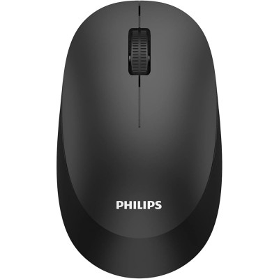 Мишка Philips 3000 series бездротова, Bluetooth+2.4G, 3кн.1600dpi, Silent, чорна