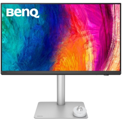 Монітор 27" BenQ PD2730S, IPS, 5K, HDMI, DP, USB-C, USB-hub, HAS, Pivot, кол., білий