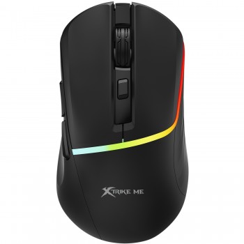 Мишка XTRIKE ME GM-322, ігрова, 7200dpi., 6кн., RGB, чорна