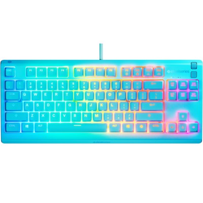 Клавіатура ігрова SteelSeries Apex 3 TKL UA Aqua