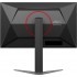 Монітор 23.8" AOC 24G4HA, IPS, 200Гц, 2xHDMI, DP, HAS, Pivot, колонки, чорно-червоний