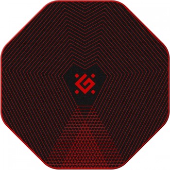 Ігрова поверхня Defender Tekta 1160х1160х4мм, гелева, чорно-червона