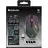 Мишка Defender Uran GM-503, бездротова, ігрова, 3200 dpi., 8кн., 400mAh, LED, чорна