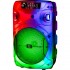 Акустична система 1.0 Boomer 12, 15Вт, Bluetooth/FM/USB/LED/AUX чорна