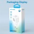Зарядний пристрій 1xUSB-C 20W GaN + USB-C cable М-М White Vention (TZ-FEPW0-EU-01)
