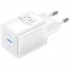 Зарядний пристрій 1xUSB-C 20W GaN + USB-C cable М-М White Vention (TZ-FEPW0-EU-01)