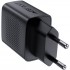 Зарядний пристрій 2xUSB 20W (USB-C+USB-A) Gan A78 Black Acefast (6974316283256)