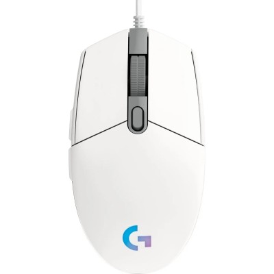 Миша ігрова провідна Logitech G102 Lightsync USB White(910-005809)