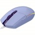 Мишка Logitech G102 Lightsync USB бузкова
