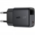 Зарядний пристрій 1xUSB-C 30W Gan A115 Fast Charger + USB-C cable black Acefast (6974316284451)