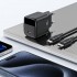 Зарядний пристрій 1xUSB-C 30W Gan A115 Fast Charger + USB-C cable black Acefast (6974316284451)