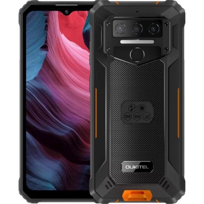 Смартфон Oukitel WP23 Plus 6.52"HD+ /8GB/256GB / T606 /10600mAh /13+5Мп/ IP69K /NFC Orange