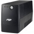 ДБЖ FSP FP650, 650VA/360W, Schuko*2, USB + RJ45, 230V/50Hz, Black